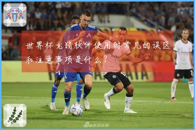 世界杯竞猜软件使用时常见的误区和注意事项是什么？